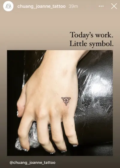 凱爾特三角刺青