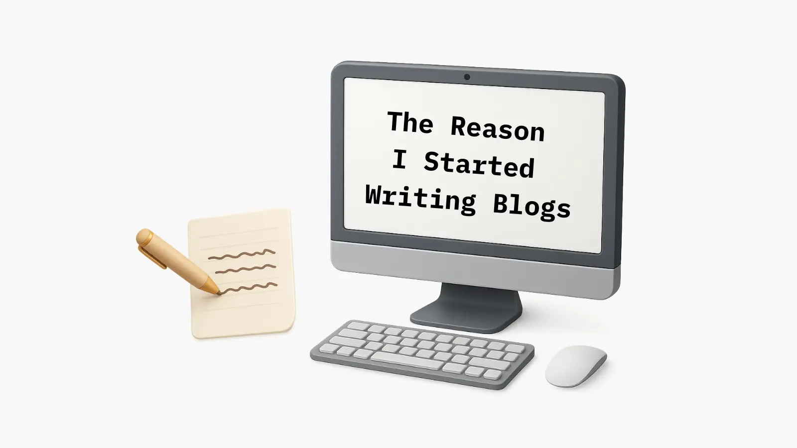 我為什麼開始寫部落格