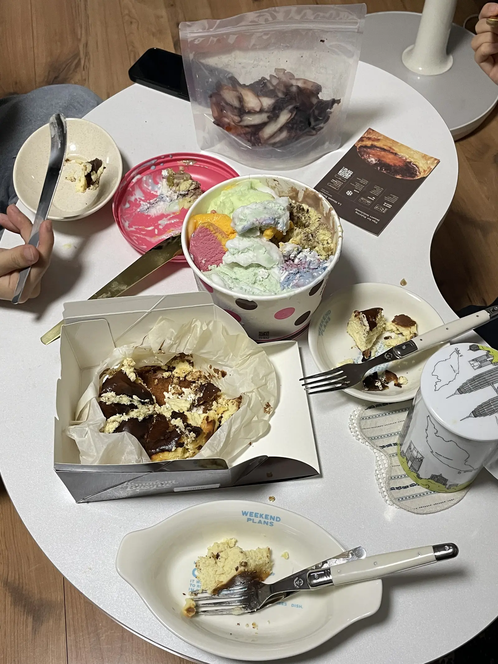 甜點派對分食現場
